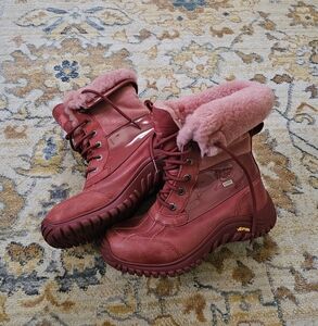 UGG Adirondack III Butte Pink Snow Boots
